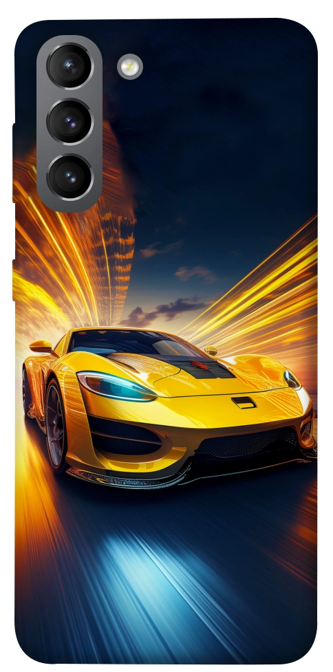 Чехол Yellow Porsche для Galaxy S21