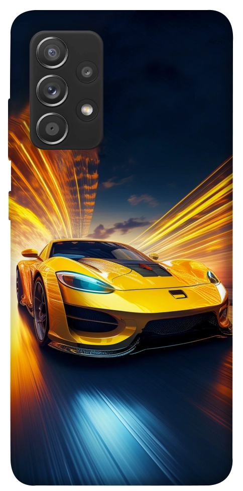 Чохол Yellow Porsche для Galaxy A72 5G