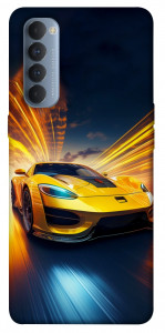Чехол Yellow Porsche для Oppo Reno 4 Pro