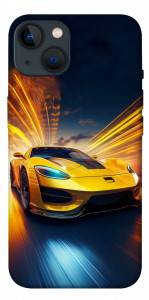 Чохол Yellow Porsche для iPhone 13