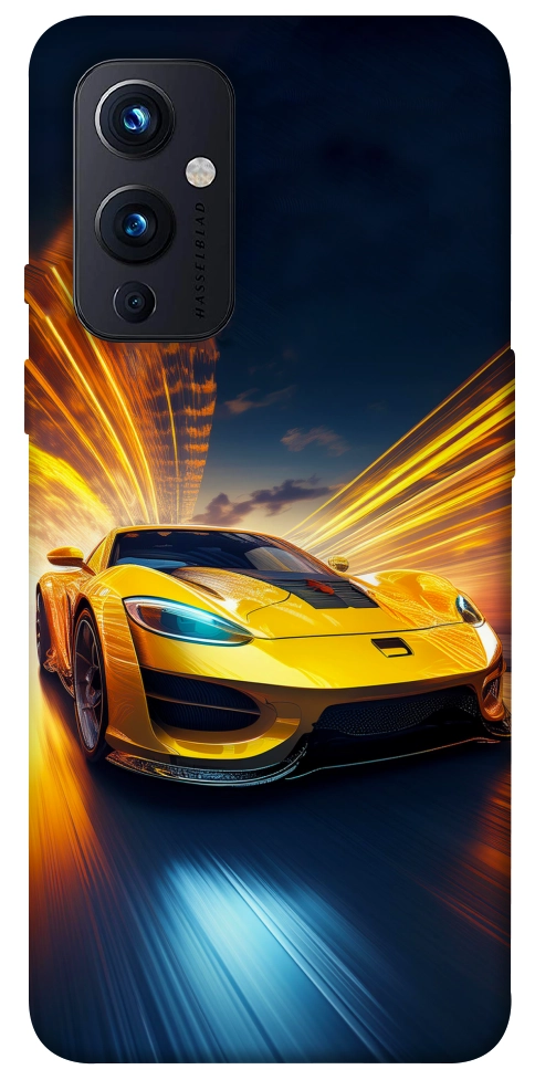 Чохол Yellow Porsche для OnePlus 9