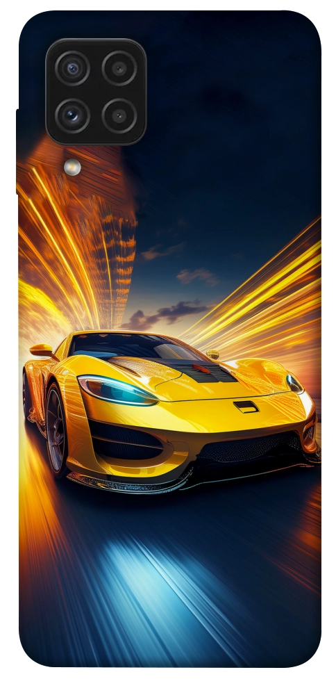 Чохол Yellow Porsche для Galaxy A22 4G