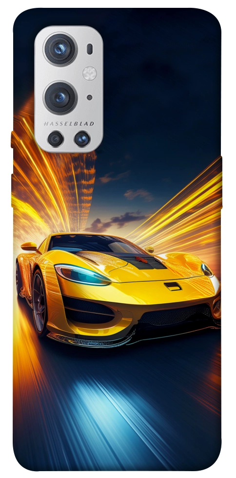 Чохол Yellow Porsche для Oneplus 9 pro