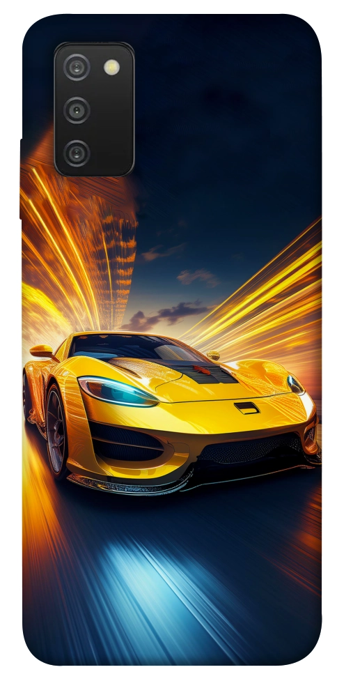 Чохол Yellow Porsche для Galaxy A03s