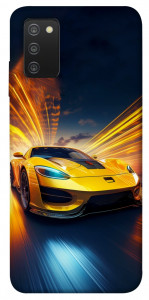 Чехол Yellow Porsche для Galaxy A03s