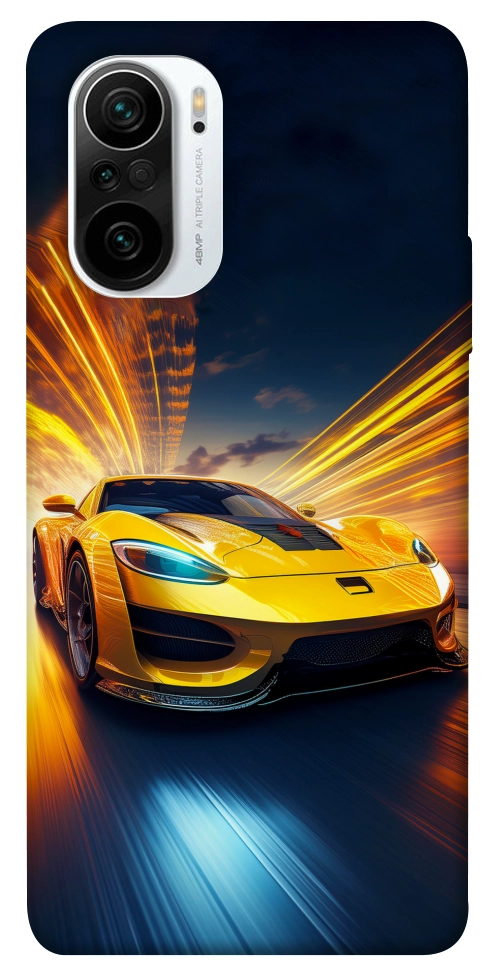 Чохол Yellow Porsche для Xiaomi Poco F3