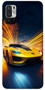Чохол Yellow Porsche для Xiaomi Redmi Note 10 5G
