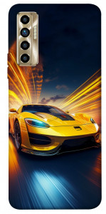 Чохол Yellow Porsche для TECNO Camon 17P