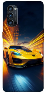Чехол Yellow Porsche для Oppo Reno 4 Pro 5G