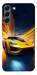 Чехол Yellow Porsche для Galaxy S22+