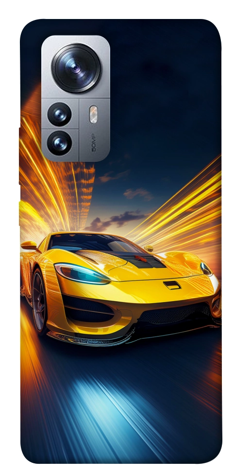 Чехол Yellow Porsche для Xiaomi 12