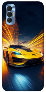 Чохол Yellow Porsche для TECNO Spark 8P