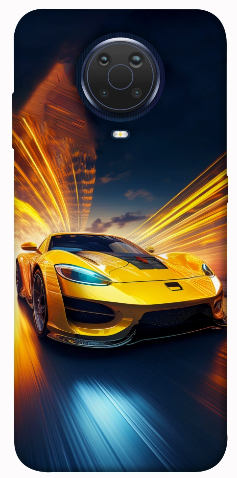 Чехол Yellow Porsche для Nokia G20