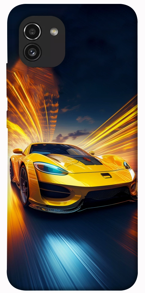 Чохол Yellow Porsche для Galaxy A03