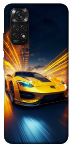 Чехол Yellow Porsche для Xiaomi Redmi Note 11 (Global)