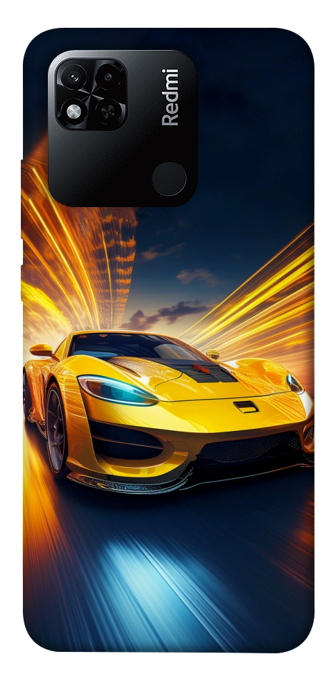 Чохол Yellow Porsche для Xiaomi Redmi 10A