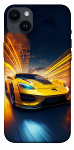 Чехол Yellow Porsche для iPhone 14 Plus