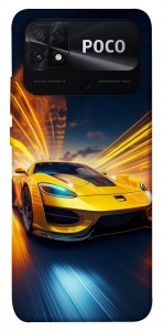 Чохол Yellow Porsche для Xiaomi Poco C40