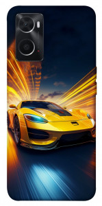 Чохол Yellow Porsche для Oppo A76 4G