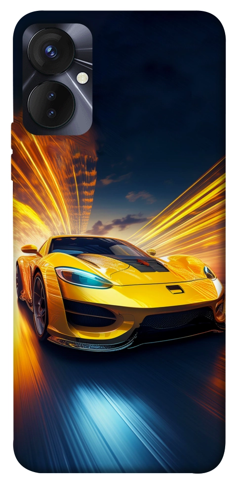 Чохол Yellow Porsche для TECNO Spark 9 Pro