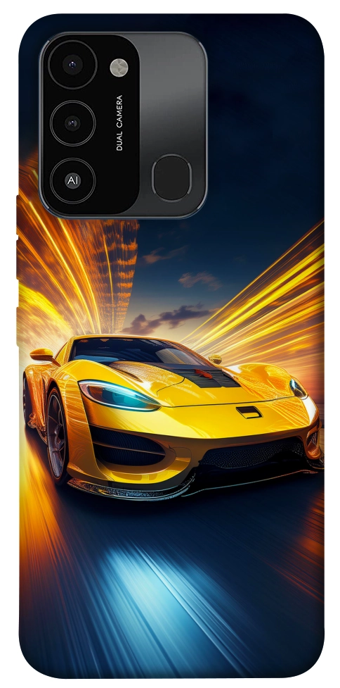 Чехол Yellow Porsche для TECNO Spark Go 2022 (KG5m)