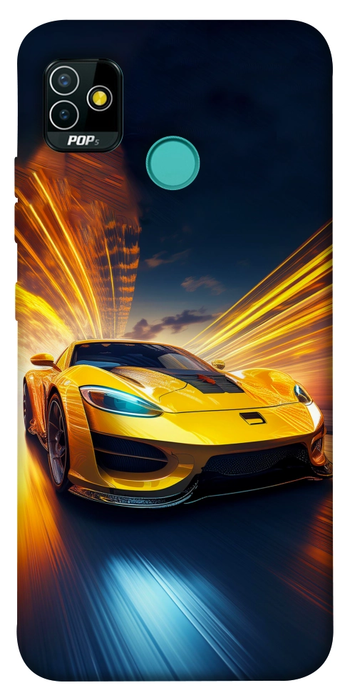 Чехол Yellow Porsche для TECNO Pop 5