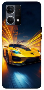 Чехол Yellow Porsche для Oppo Reno 7 4G