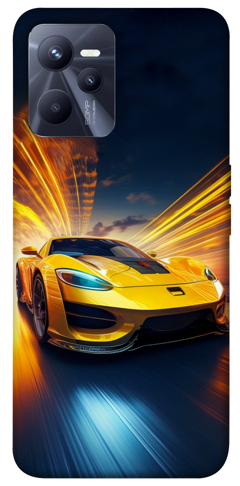 Чохол Yellow Porsche для Realme C35