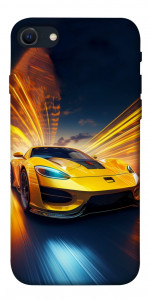 Чохол Yellow Porsche для iPhone SE (2022)
