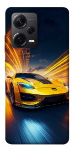 Чехол Yellow Porsche для Xiaomi Redmi Note 12 Pro+