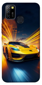 Чехол Yellow Porsche для Infinix Hot 10 Lite