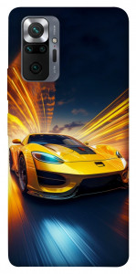 Чохол Yellow Porsche для Xiaomi Redmi Note 10 Pro Max