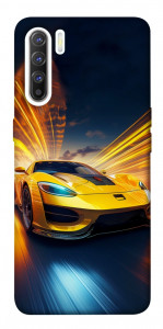 Чехол Yellow Porsche для Oppo Reno 3