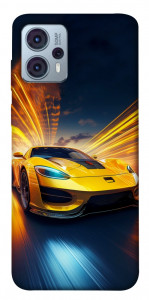 Чехол Yellow Porsche для Motorola Moto G23