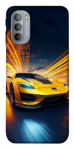 Чехол Yellow Porsche для Motorola Moto G31