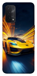 Чехол Yellow Porsche для Oppo A74 5G