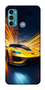 Чехол Yellow Porsche для Motorola Moto G60