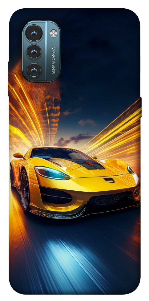 Чохол Yellow Porsche для Nokia G21