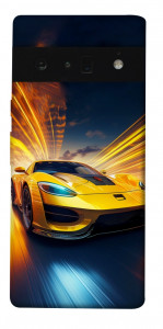 Чохол Yellow Porsche для Google Pixel 6 Pro