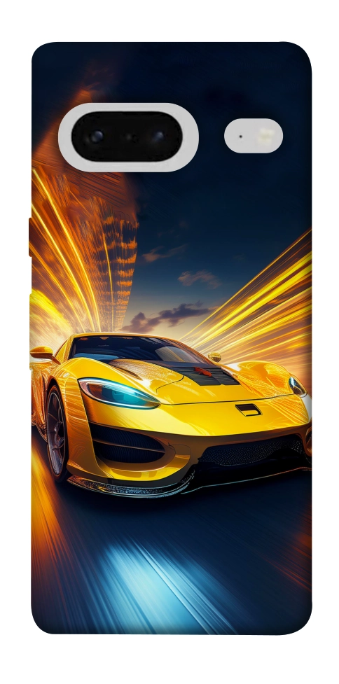 Чехол Yellow Porsche для Google Pixel 7