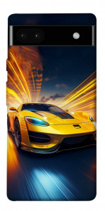 Чохол Yellow Porsche для Google Pixel 6A
