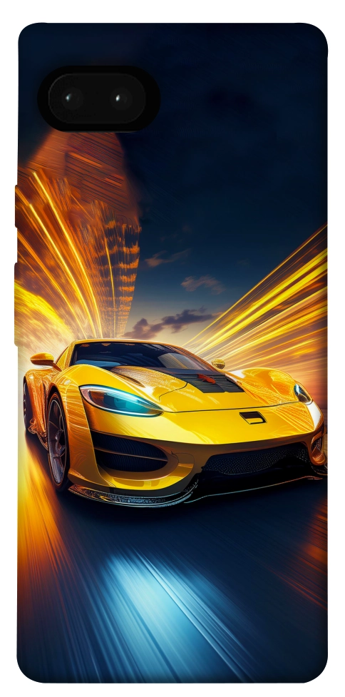 Чехол Yellow Porsche для Google Pixel 7A