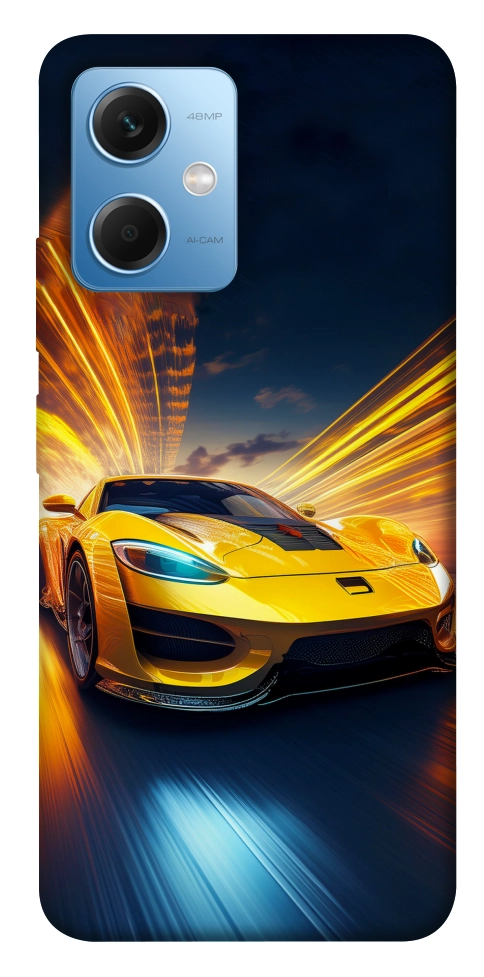 Чохол Yellow Porsche для Xiaomi Poco X5