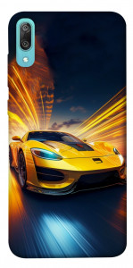 Чехол Yellow Porsche для Huawei Y6 Pro (2019)