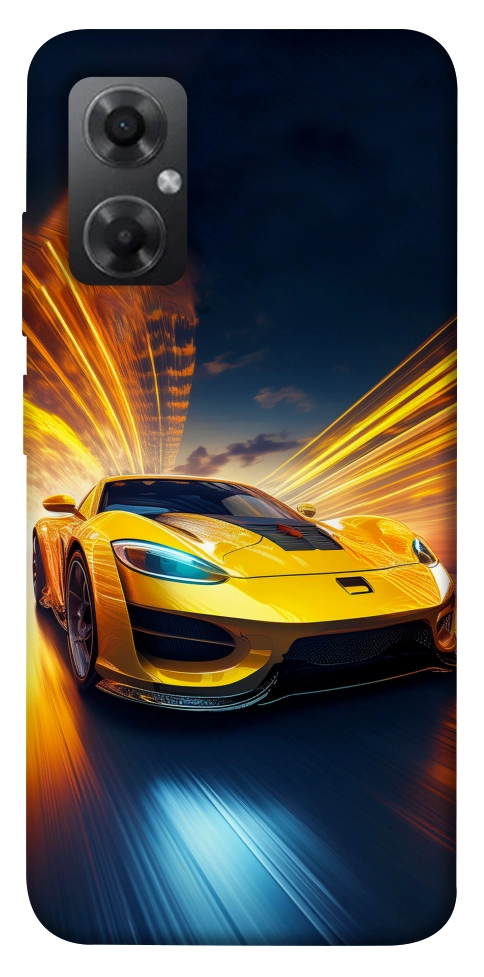 Чохол Yellow Porsche для Xiaomi Redmi Note 11R