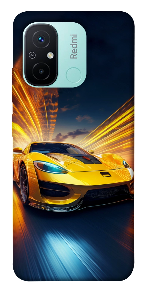 Чохол Yellow Porsche для Xiaomi Redmi 12C