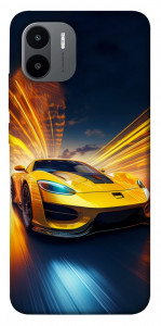 Чохол Yellow Porsche для Xiaomi Poco C50