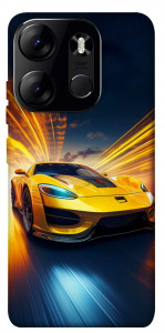 Чохол Yellow Porsche для Tecno Spark Go 2023