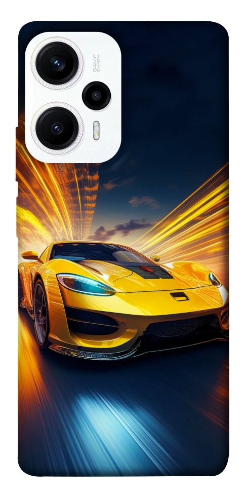 Чохол Yellow Porsche для Xiaomi Poco F5