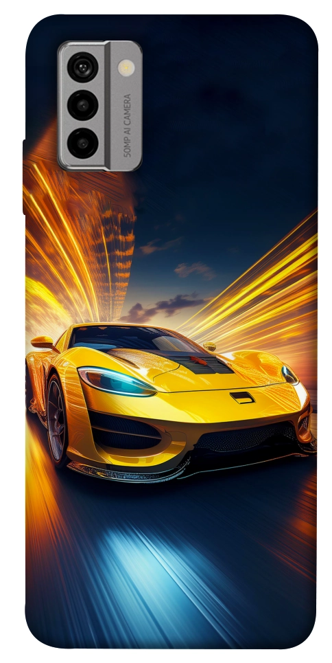 Чохол Yellow Porsche для Nokia G22
